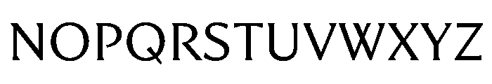 Viktor Regular Font UPPERCASE