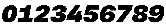 Vinila BlackOblique Instance Font OTHER CHARS