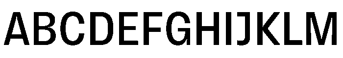 Vinila CondensedRegular Instance Font UPPERCASE