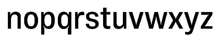 Vinila CondensedRegular Instance Font LOWERCASE