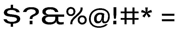 Vinila Extended Font OTHER CHARS