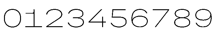 Vinila ExtendedThin Instance Font OTHER CHARS