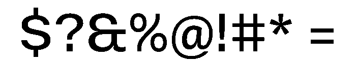 Vinila Regular 7024b33b Font OTHER CHARS