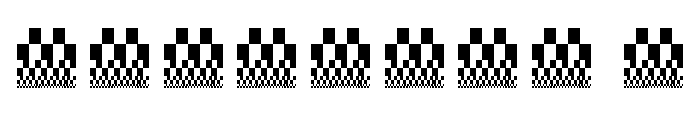 Visual Medium Font OTHER CHARS