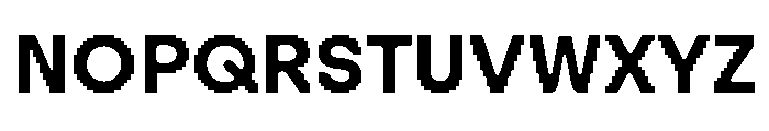 Visual Semibold Font UPPERCASE