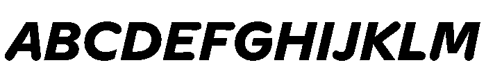 Vitamiin BoldItalic Font UPPERCASE