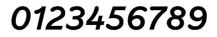 Vitamiin MediumItalic Font OTHER CHARS