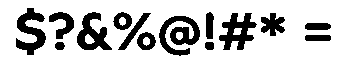 Vitamiin SemiBold Font OTHER CHARS