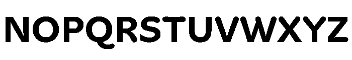 Vitamiin SemiBold Font UPPERCASE