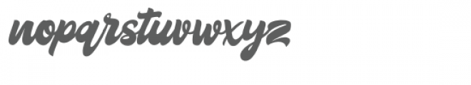 Vinyl Font LOWERCASE