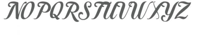 Virgelina Font UPPERCASE