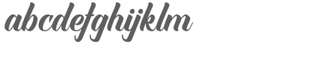 Virgelina Font LOWERCASE