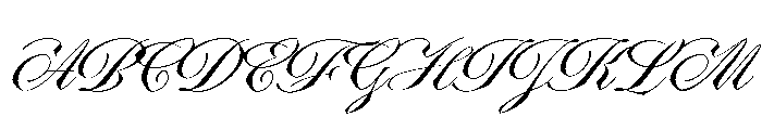 Vicomte Regular Font UPPERCASE