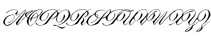 Vicomte Regular Font UPPERCASE