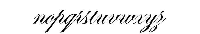 Vicomte Regular Font LOWERCASE