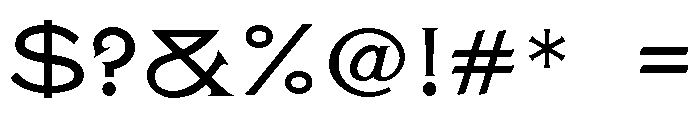 Victorian Gothic Font OTHER CHARS