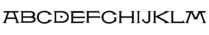 Victorian Gothic Font UPPERCASE