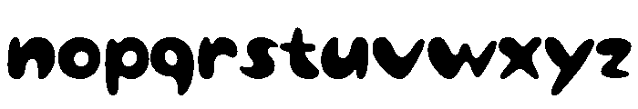 Vidro Regular Font LOWERCASE