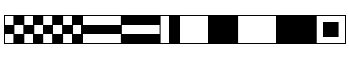 Vienna Extras Font UPPERCASE