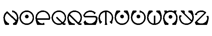 Vienna Round Font LOWERCASE