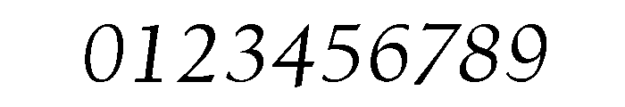 Village No. 2 Regular Italic Font OTHER CHARS