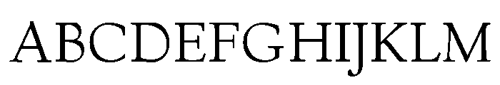 Village No. 2 Regular Font UPPERCASE