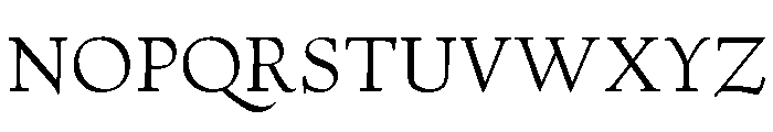 Village No. 2 Regular Font UPPERCASE