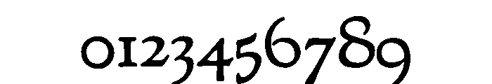 Village Regular Font OTHER CHARS