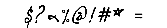 Vincent Regular Font OTHER CHARS