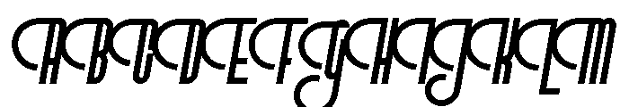 Vinyle Light Font UPPERCASE