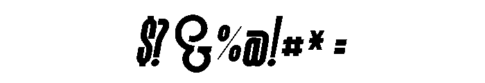 Vinyle Regular Font OTHER CHARS