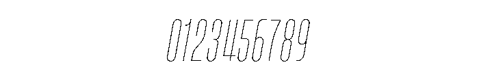 Vinyle Slim Font OTHER CHARS