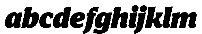 Viroqua Black Italic FONT