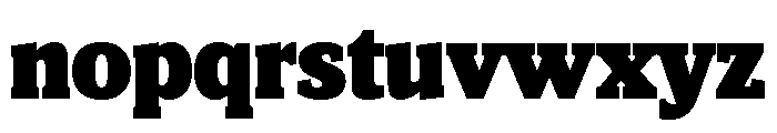 Viroqua Black Font LOWERCASE