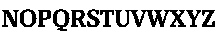 Viroqua Bold Font UPPERCASE