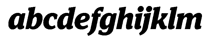 Viroqua Extra Bold Italic FONT