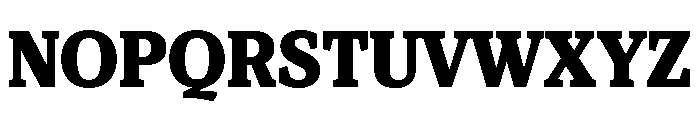 Viroqua Extra Bold Font UPPERCASE