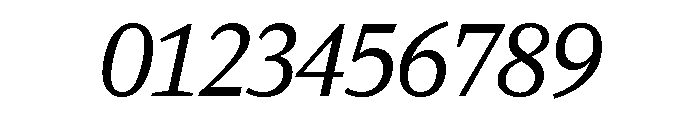 Viroqua Light Italic Font OTHER CHARS