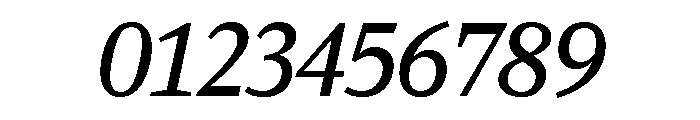 Viroqua Regular Italic Font OTHER CHARS