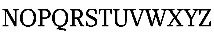 Viroqua Regular Font UPPERCASE