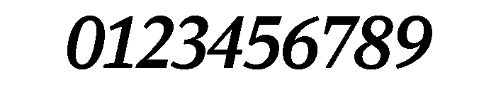 Viroqua Semi Bold Italic Font OTHER CHARS