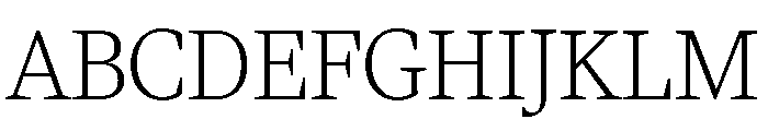 Viroqua Thin Font UPPERCASE