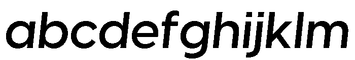 Visby Demi Bold Oblique FONT