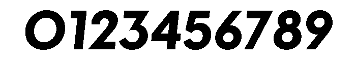 Visby Extra Bold Oblique Font OTHER CHARS