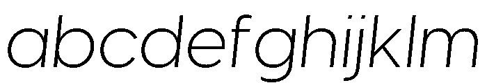 Visby Light Oblique FONT