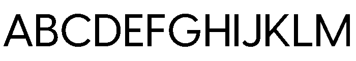 Visby Medium Font UPPERCASE