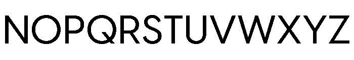 Visby Medium Font UPPERCASE
