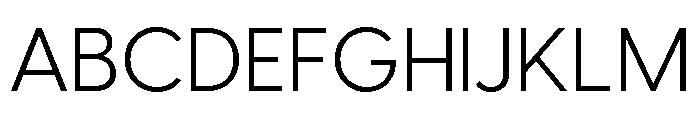 Visby Regular Font UPPERCASE