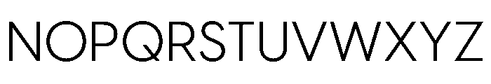 Visby Regular Font UPPERCASE