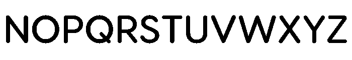 Visby Round Demi Bold Font UPPERCASE
